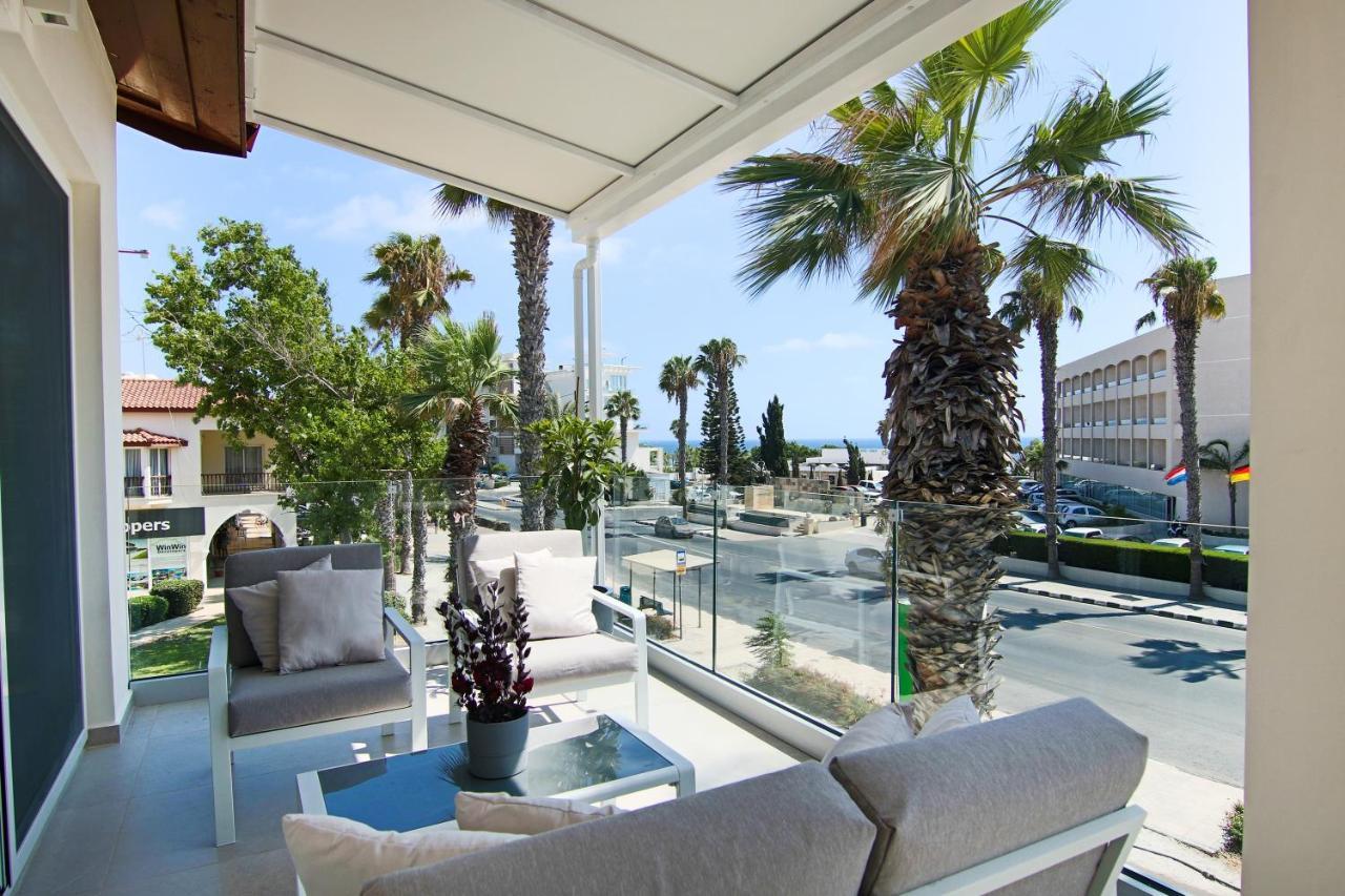 パ フォスPhaedrus Living: Seaview Luxury Flat Limnaria 114アパートメント エクステリア 写真